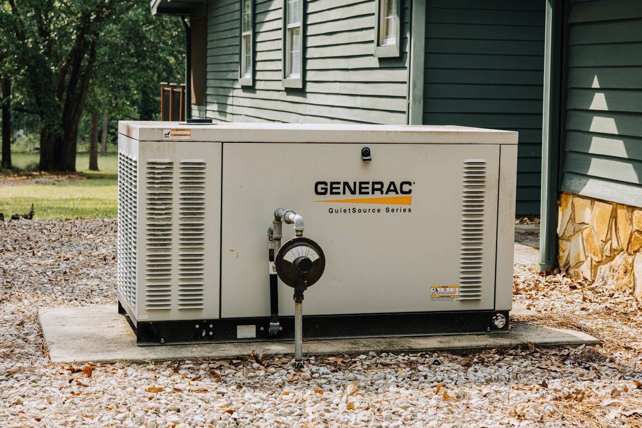 Whole-home Generac standby generator
